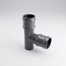 Traditional Aluminium Downpipe Branch 76mm Diameter (view 2)