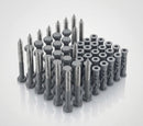 M8 x 70mm Hex Head Coach Screws, Stainless Steel (Pack of 50) — RAL 7037