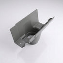 Moulded Ogee Gutter Outlet 76mm Diameter 125 x 100mm — RAL 7037