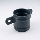 Traditional Downpipe Spare Socket Eared 76mm Diameter — RAL 7016