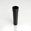 76mm Aluminium Gutter Outlet Spigot Extender — Textured Black