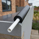 Low Modulus Silicone Sealant for Coping Joints 380ml Grey — Textured Black (in use)