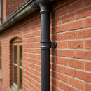 Traditional Aluminium Downpipe Sample — RAL 7016 / 63mmØ (in use)