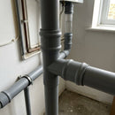 Traditional Aluminium Downpipe Branch 76mm Diameter