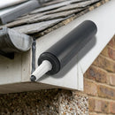 Low Modulus Silicone Sealant for Fascia Joints 380ml Grey — RAL 7021 (in use)