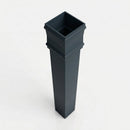 Traditional Downpipe Length 72x72mm x 3m Non-Eared Socket — RAL 7016