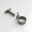 Adjustable Aluminium Pipe Clip 63mm Diameter — RAL 7036