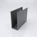 V Return Aluminium Fascia Board Gable Box Ends — RAL 7037