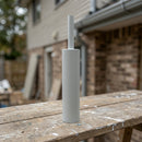 Low Modulus Silicone Sealant for Coping Joints 380ml Grey — RAL 7035 (in use)