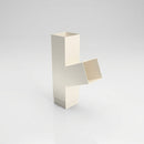72x72mm Flush Joint Downpipe Branches — 92.5° & 112.5° — RAL 9010 / 112.5 Degrees