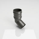 Traditional Aluminium Downpipe Bends 63mm Dia 92.5° 112.5° — RAL 7022 / 112.5 Degrees