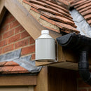 Touch-Up Paint 125ml for Metal Fascia & Fixtures — RAL 7035 (in use)