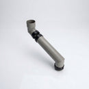 76mm Diameter Flush Joint Adjustable Swanneck Downpipe — RAL 7036