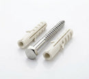 M8 x 70mm Hex Head Coach Screws, Stainless Steel (50) — RAL 9010