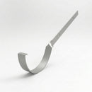 Half Round Aluminium Gutter Side Rafter Bracket 125mm — RAL 9006