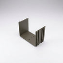 Aluminium Box Gutter Jointer 135 x 100mm — RAL 7022