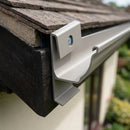 Moulded Ogee Gutter Direct Fix Bracket 125 x 100mm — RAL 7036 (in use)