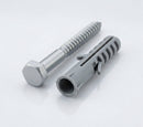 M8 x 70mm Hex Head Coach Screws Stainless Steel (Pack 50) — RAL 9006