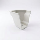 Moulded Ogee Gutter Right Hand Stop End 125 x 100mm — RAL 9016