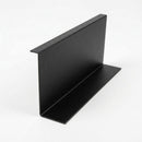 L Return Aluminium Fascia Board Gable Box Ends — Textured Black