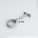 Adjustable Aluminium Pipe Clip 76mm Diameter — RAL 7035
