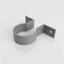 Aluminium Downpipe Clip 76mm Diameter — RAL 7036