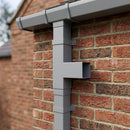 72x72mm Flush Joint Downpipe Branches — 92.5° & 112.5° — Other Colour TBA / 92.5 Degrees (in use)