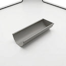 Aluminium Gutter Sample - Standard Profile — RAL 7036