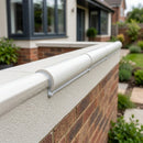Low Modulus Silicone Sealant for Coping Joints 380ml Grey — RAL 9010 (in use)