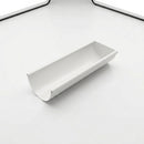 Aluminium Gutter Sample - Standard Profile — RAL 9016