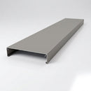 Aluminium Coping Length 3m - Secret Fix Powder Coated — RAL 7036