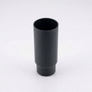 Flush Joint Aluminium Downpipe Length – 76mm Dia x 3m — RAL 7021