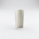 63mm Diameter Aluminium Downpipe Access Plate — RAL 9010