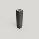 Aluminium Flush Joint Downpipe Sample — RAL 7022 / 72x72mm