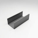 Aluminium Box Gutter Length 135×100mm 3m Marine Grade (view 2)