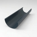 Half Round Gutter Sample – Aluminium — RAL 7016