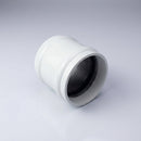 76mm Traditional Aluminium Downpipe Socket Non-Eared Spare — RAL 9016