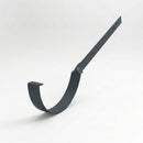 Half Round Aluminium Gutter Side Rafter Bracket 125mm — RAL 7016