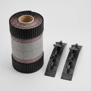 Rolled ventilated dry ridge kit with union clip fittings