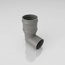 76mm Diameter Traditional Aluminium Downpipe Bends 92.5° & 112.5° — RAL 7036 / 92.5 Degrees