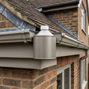 Touch-Up Paint 125ml for Metal Fascia & Fixtures — RAL 7036 (in use)
