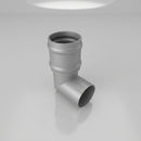 Traditional Aluminium Downpipe Bends 63mm Dia 92.5° 112.5° — RAL 9006 / 92.5 Degrees