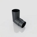 Flush Joint Aluminium Downpipe Bends 63mm Diameter — RAL 7016 / 92.5 Deg
