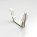 Moulded Ogee Gutter Fascia Bracket 125 x 100mm — RAL 9010