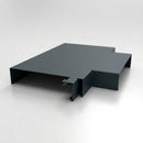 Aluminium Coping T-Junction – Secret Fix Wall Detail — RAL 7016