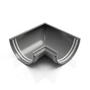 Half Round Aluminium Gutter Angle 90° - 125mm (view 2)