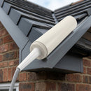 Low Modulus Silicone Sealant for Fascia Joints 380ml Grey — RAL 9010 (in use)