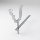 Moulded Ogee Gutter Rise and Fall Bracket 125 x 100mm — RAL 9006
