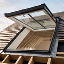 Top Hung Rooflight 2570H White Paint Laminated
