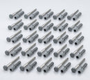M8 x 70mm Hex Head Coach Screws Stainless Steel (Pack 50) — RAL 7037